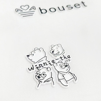Écusson en silicone personnalisé avec logo en relief 3D par transfert de chaleur, étiquette de vêtement en caoutchouc et en silicone par transfert de chaleur avec logo 3D