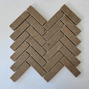 Mosaico de Porcelana para Pared de Baño, Estilo Británico Moderno, Cerámica de Cuerpo Completo, Forma Irregular Única, Aspecto Natural de Piedra de <span class=keywords><strong>Cueva</strong></span> - Product Image 2