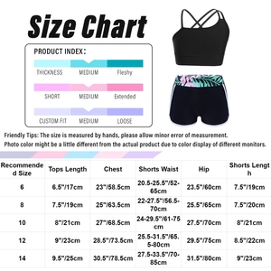 Ensemble de maillots de bain pour filles, catégorie Tankini, design plage pour enfants, passepoil contrastant, couvrance modeste, logo personnalisé - Product Image 6