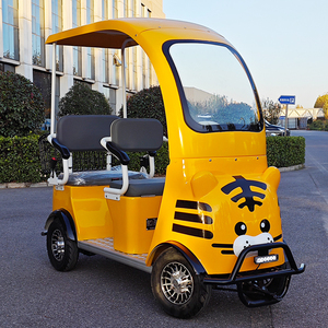 Vehículo Urbano Eléctrico de 3 Pasajeros con Batería BAK, Mini Autobús Turístico Eléctrico para Uso en Zoológicos - Product Image 2