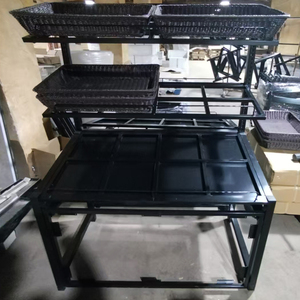 <span class=keywords><strong>Mercato</strong></span> durevole cesto di <span class=keywords><strong>frutta</strong></span> <span class=keywords><strong>e</strong></span> <span class=keywords><strong>verdura</strong></span> Display vendere Stand Design - Product Image 5