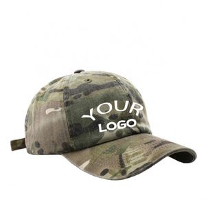 Custom Camouflage Baseball Cap Personalized Design Embroidery Logo Men Dad Fashion Style Camo Sports <b>Hat</b> - Product Image 1