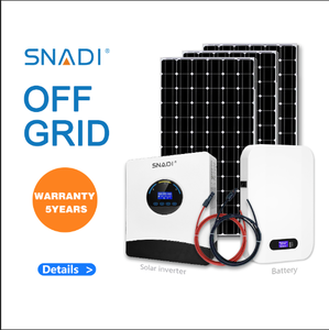 Snadi hoàn thành tắt lưới 10KW hệ thống năng lượng mặt trời 10 kW năng lượng mặt trời 10000W bảng điều khiển năng lượng mặt trời Kích thước nhỏ Trọng lượng nhẹ 220V hệ thống năng lượng mặt trời - Product Image 3