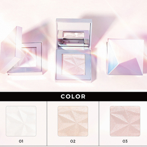 Poudre illuminante pressée haute pigmentation OEM, 4 teintes tendance, palette d'illuminateurs pour le visage, produit de maquillage pour le visage - Product Image 3