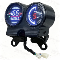 MrGauge Speedometer Odometer Tachometer GPS Navigasi Peta untuk Motor YAYE CBZ 125 AKT NKD125