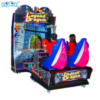 Machine de jeu de tir d'arcade, simulateur de pistolet interactif pour deux joueurs, pour centre commercial, FEC et centre de divertissement intérieur