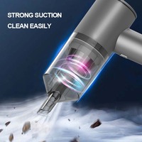 Aspirateur portable haute puissance rechargeable par USB pour la maison et la voiture, charge sans fil pour le lavage de voiture