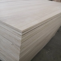 Tablero de Madera de Paulownia Sólida de Alta Calidad al Mejor Precio para la Producción de Ataúdes o Féretros