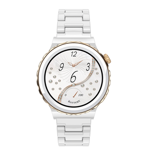 <span class=keywords><strong>Smartwatch</strong></span> E23 2025 per Donne <span class=keywords><strong>con</strong></span> Chiamate BT, <span class=keywords><strong>Cinturino</strong></span> <span class=keywords><strong>in</strong></span> Pelle e <span class=keywords><strong>Acciaio</strong></span>, Schermo HD da 1,32 Pollici, Riproduzione Musicale, <span class=keywords><strong>Orologio</strong></span> Intelligente alla Moda - Product Image 2