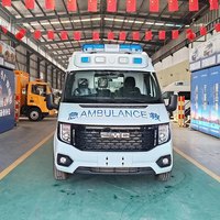 Camion de transport d'urgence pour patients JMC Fushun, ambulance, premiers secours, sauvetage