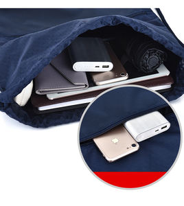 Sac à dos de sport de voyage haute capacité, sac de rangement pour ballon de football, sac à cordon élastique fonctionnel pour le basketball et le fitness - Product Image 4