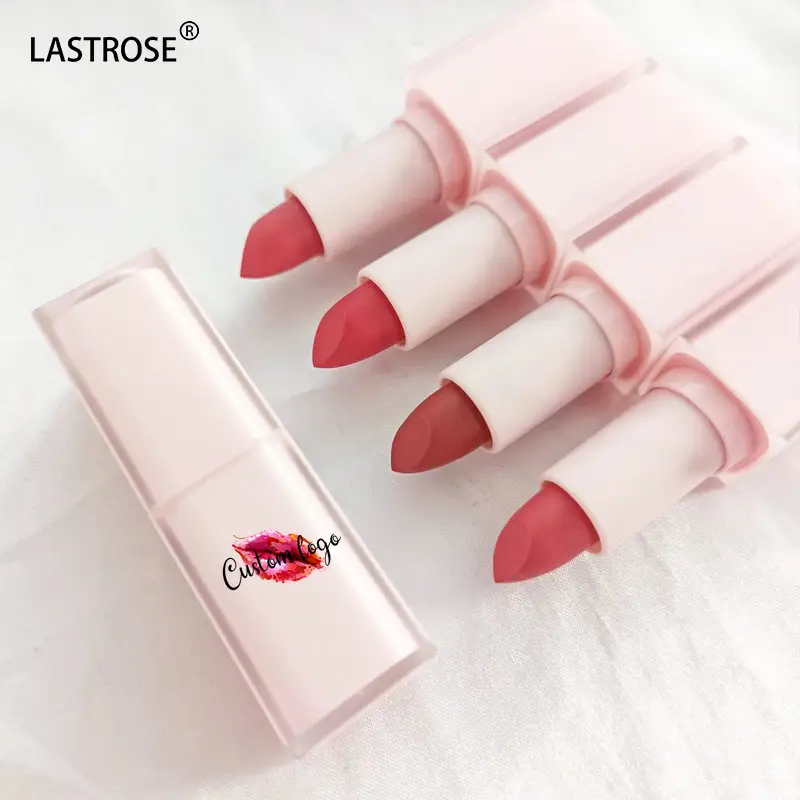 Lipstik matte label pribadi lipstik kosmetik kecantikan moq rendah lipstik tahan air lembut merah seksi matte