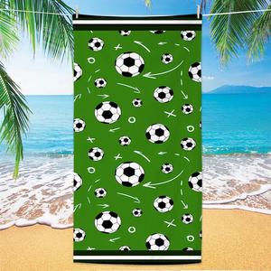 <span class=keywords><strong>Serviette</strong></span> de plage de style football créative et promotionnelle, personnalisée sur le thème des matchs de football mondiaux, <span class=keywords><strong>serviette</strong></span> de plage en microfibre pour adultes, <span class=keywords><strong>serviette</strong></span> de plage - Product Image 6