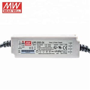 Meanwell LPF-25D-24 25W Single Output Transformer 220V 24V LED Driver DC Power Supply With PFC 1~10V PWM Dimming - Product Image 4