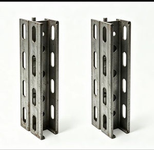Profilé en C en acier galvanisé à chaud, personnalisé en usine OEM, type Unistrut, pour support de suspension de <span class=keywords><strong>plafond</strong></span> - Product Image 1
