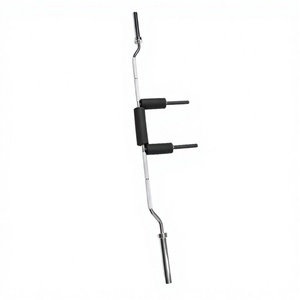 Barra de Seguridad para Sentadillas <span class=keywords><strong>SeeU</strong></span> Steel de 7 pies y 700 lb, Barra de Levantamiento de Pesas con Almohadillas para Hombros y Brazos - Product Image 2