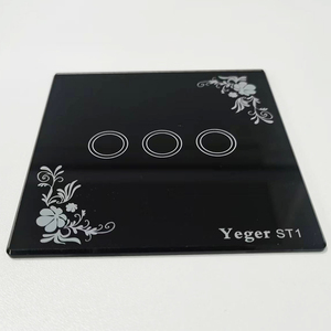 Nhà Thông Minh Wifi điều khiển từ xa cảm ứng Tempered <span class=keywords><strong>Glass</strong></span> Màn hình in kính chuyển đổi <span class=keywords><strong>Glass</strong></span> Bảng điều chỉnh ánh sáng cao truyền - Product Image 4