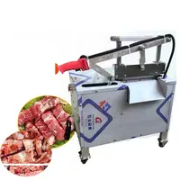 Kleine Vis Koe Steak Bevroren Tafel Band Saw Bone Vlees Snijden Cutter Machine Commerciële Draagbare Elektrische