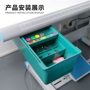 Sewing Machine <b>Storage</b> <b>Drawer</b> Box Plastic Rectangular <b>Stackable</b> With Dividers For Universal Tool Organization - Product Image 2