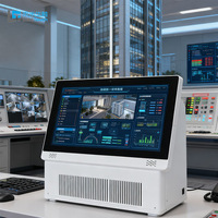 Ordinateur tactile industriel Lamitouch, prix usine, 512 Go, 21/32 pouces, moniteur IP65, montage mural, Linux, Win11, tactile capacitif
