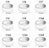 En stock, bijoux HELE, plaqué platine, certifié, style chinois, 'La Nuit étoilée', anneaux en acier inoxydable tendance pour hommes et femmes