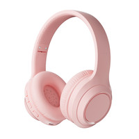Headphone Nirkabel Daya Tahan Baterai Lama Headset Over-Ear dengan Mikrofon Headphone Nirkabel untuk Perjalanan