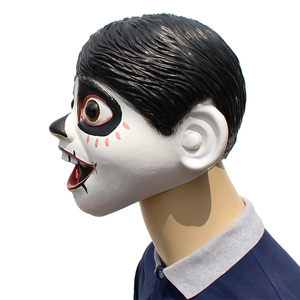 Máscara de Látex Realista y Divertida de Miguel de la Película Anime <span class=keywords><strong>CoCo</strong></span>, Disfraz de Cabeza Completa, Casco para Baile de Disfraces, Accesorios para Halloween y Navidad - Product Image 2