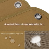 Nouveau tapis de tir tactique portable pour les passionnés, tir à longue portée, entraînement en plein air, camping, tissu Oxford épais imperméable