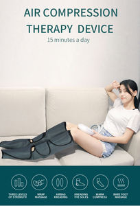 Großhandel Elektrischer Fußmassagegerät zur Förderung der Durchblutung Vibrationsmassagegerät für Beine mit Luftkompressionsfunktion - Product Image 2