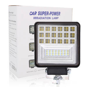 Faros LED para automóviles, luces de trabajo de 126W con amplio campo de visión, faros de motocicleta reacondicionados para vehículos de motocross - Product Image 2