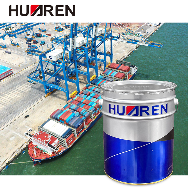 Huaren Epoxy Paint Seal Primer Epoxy Glass Flake Paint Anti Corrosion Heavy Duty for Steel Marine Industrial Coating