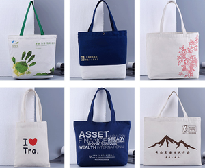 Personalized Colorful Canvas Cotton Drawstring <b>Bag</b> with Double <b>String</b> - Product Image 6