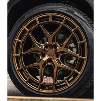 Jantes en alliage forgé personnalisées en bronze de 17, 18, 19, 20, 21, 22, 24, 26 pouces, 4x4, 5x114.3, 5x112, 5x120, 5x130 pour roues tout-terrain