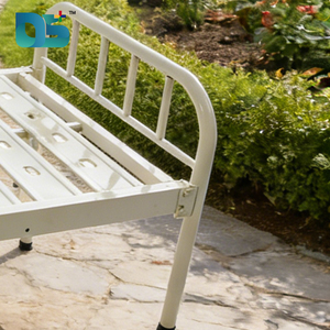 Lit médical manuel multifonctionnel réglable avec têtes et pieds fixes en fer, nouveau design, idéal pour hôpitaux et maisons de retraite - Vente chaude - Product Image 6