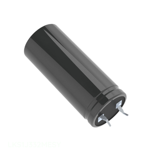 ตัวเก็บประจุแบบมีรูสำหรับ LKS1J332MESY สารส้ม3300 uF 20% 63V แบบสแนป th 3300 uF - Product Image 1