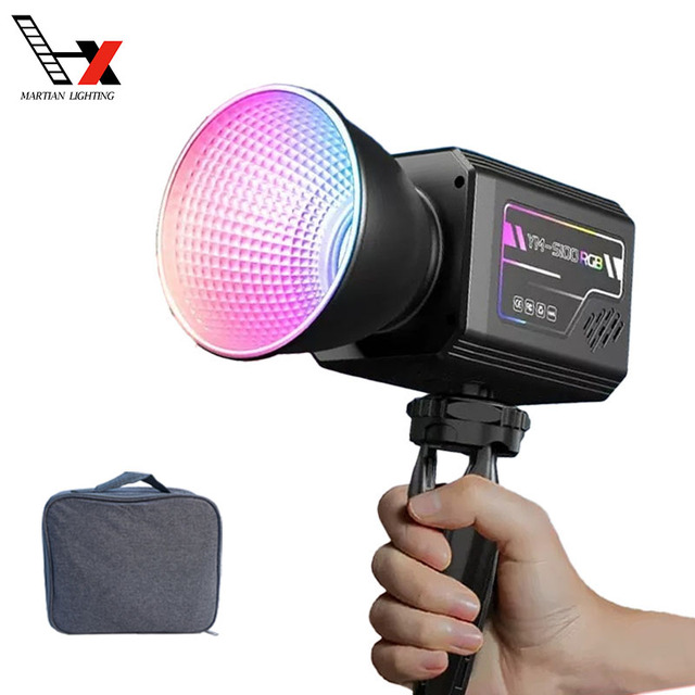 New Design 100W Studio Video Light 3200K-6500K Professional Audio Video Lighting Equipment Continuous Lighting for Video