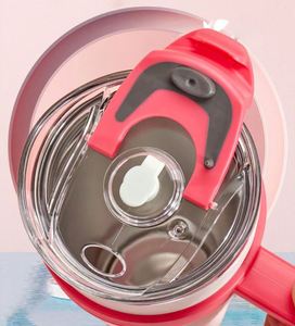 DD1913 Adventure Mug <b>40oz</b> Stainless Steel Office Travel Coffee <b>Tumbler</b> <b>Handle</b> Vacuum Insulation 12-24 Hours Thermal Car Straw - Product Image 4