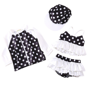 Swimming Coat and Swimming <b>Pants</b> Girls Children Swimsuit Kids Clothing and Cotton Wear New Products on China Market - Product Image 1