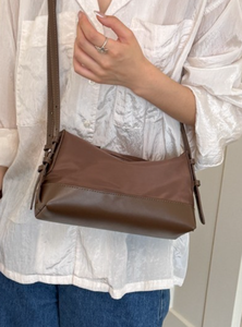 Brown PU Leather Bucket <b>Bag</b> Women Shoulder Handbag Zipper Crossbody Purse Adjustable <b>Strap</b> for Daily Travel - Product Image 6