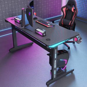 YZ New Design <strong>Gaming</strong> Table With Rgb <strong>Lights</strong> Extension Shelf Home Office Easy Assemble Computer <strong>Desk</strong> <strong>for</strong> Gamers <strong>Gaming</strong> <strong>Desk</strong> - Product Image 2