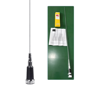 เสาอากาศมือถือ M285 200W 2 เมตร 5/8 คลื่น เสาอากาศวิทยุสมัครเล่น 144-174MHz VHF สำหรับรถยนต์ - Product Image 1