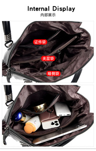 New Luxury <b>Bags</b> Women Handbags Designer <b>Large</b> Capacity Crossbody Female <b>Shoulder</b> <b>Bag</b> PU Leather Casual Custom Tote Hand <b>Bag</b> - Product Image 6