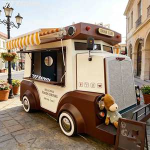 Mobile Electric Food <b>Trailer</b> Commercial Catering Truck Custom Layout For Street Food Outdoor Party Wedding Daily Use - Product Image 1