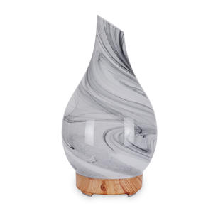 Nagomi Glass Aroma <b>Diffuser</b> 100Ml Ultrasonic Led Light Humidifier For Home Bedroom Living <b>Room</b> - Product Image 3