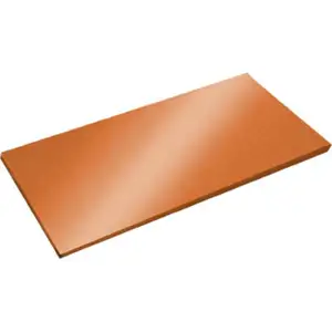 Melhor preço puro 99,9% vermelho cobre placa preço perfurado cobre folha espessura 5mm para decoração