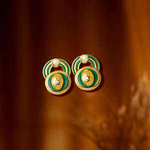 Boucles d'oreilles pendantes tendance E295-E200-0469ZML - Product Image 3