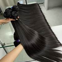 Grossiste de mèches de cheveux humains vierges bruts 15A, cuticules intactes, alignées, lisses, de Birmanie et du Vietnam, extensions capillaires