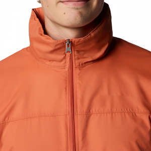 Unisex Winter Streetwear Windproof Quick Dry High Quality Polyester/Nylon Lightweight Full Length Rain Jacket Stand Collar - Product Image 1