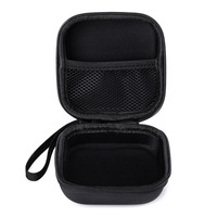 Étui de rangement EVA pour disque dur externe avec doublure antichoc en tissu Oxford résistant à l'eau et poche en filet pour disque dur SSD de 2,5 pouces