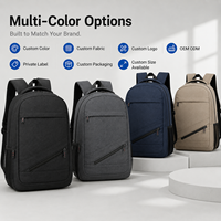 Mochila para Portátil de Viaje Unisex, Resistente, al por Mayor de Fábrica, con Puerto USB, Anti-Robo, de Ocio, Impermeable, con Forro de Poliéster, para Uso Diario